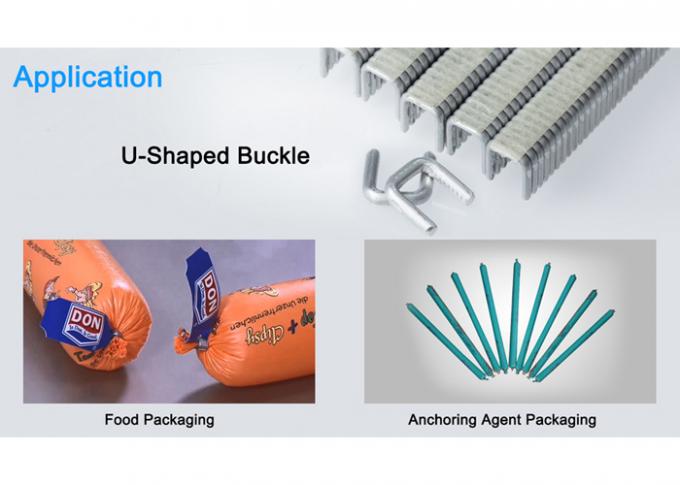 Đan nhiệt băng dính nóng chảy một mặt để sản xuất kẹp xúc xích 2