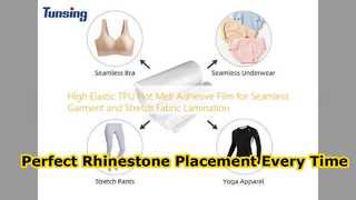 Phim dán kim cương sửa chữa nóng để trang trí hàng may mặc